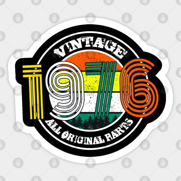 Vintage 1976 all original parts Sticker by  Memosh Everything 